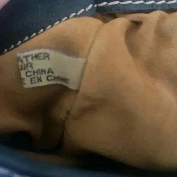 Patricia Nash Studded Brown Leather Crossbody Bag - Picture 10 of 10